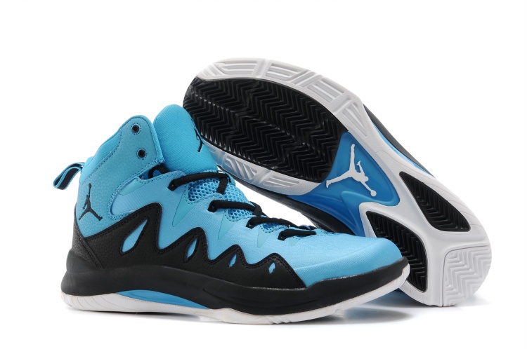 Nike Jordan Prime Mania X Moon Blue Black Basketball Shoes - Click Image to Close