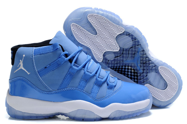 Online Sale Air Jordan 11 Retro University Blue White For Mens - Click Image to Close