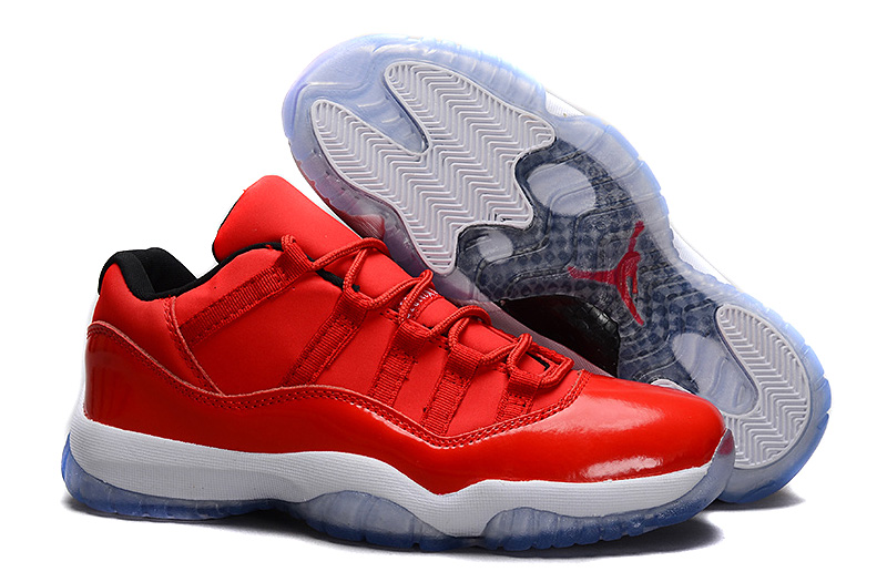 Sale Air Jordan 11 Retro Low Red PE Carmelo Anthony Red White For Cheap