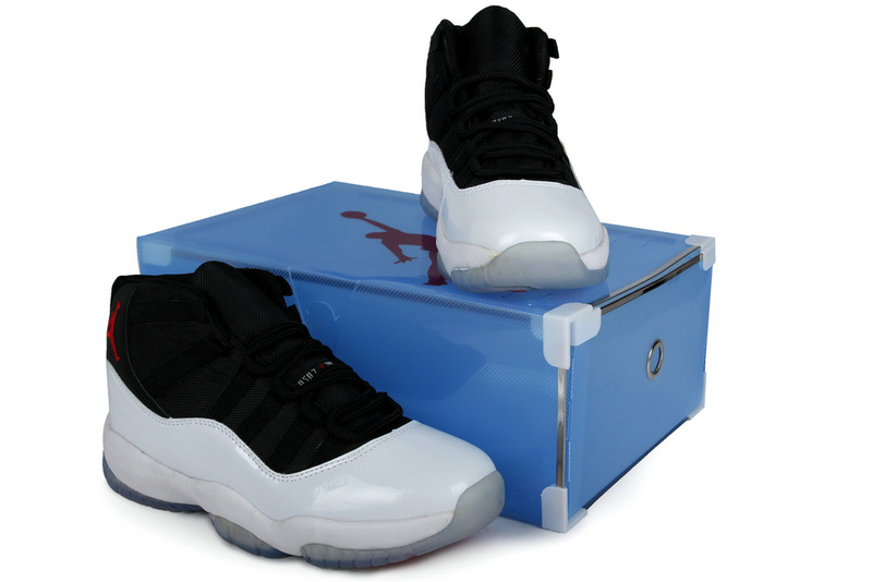 2013 Jordan 11 Retro Black White Crystal Transparent Package - Click Image to Close