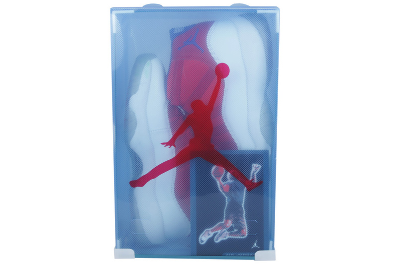 2013 Jordan 11 Retro Red White Crystal Transparent Package