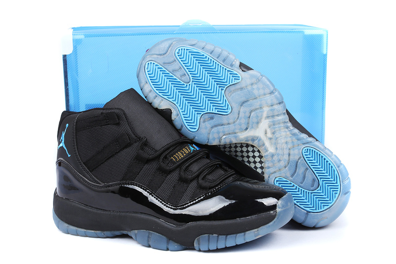 Superman Air Jordan 11 Edition All Black Shoes - Click Image to Close