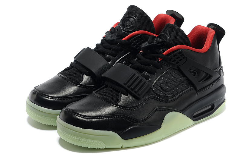 2013 West Jordan 4 Black Shoes - Click Image to Close