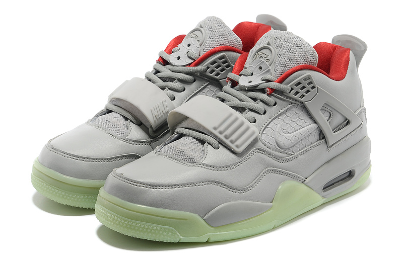 2013 West Jordan 4 Grey Shoes - Click Image to Close