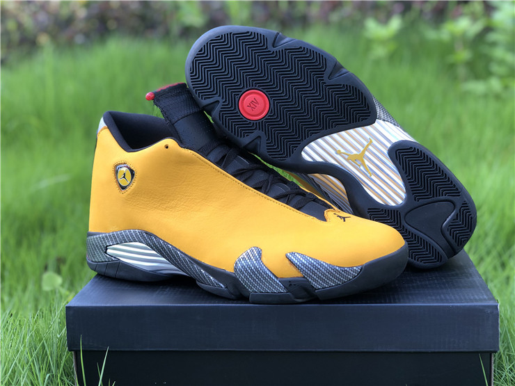 jordan 14 retro reverse ferrari university gold shoes - Click Image to Close