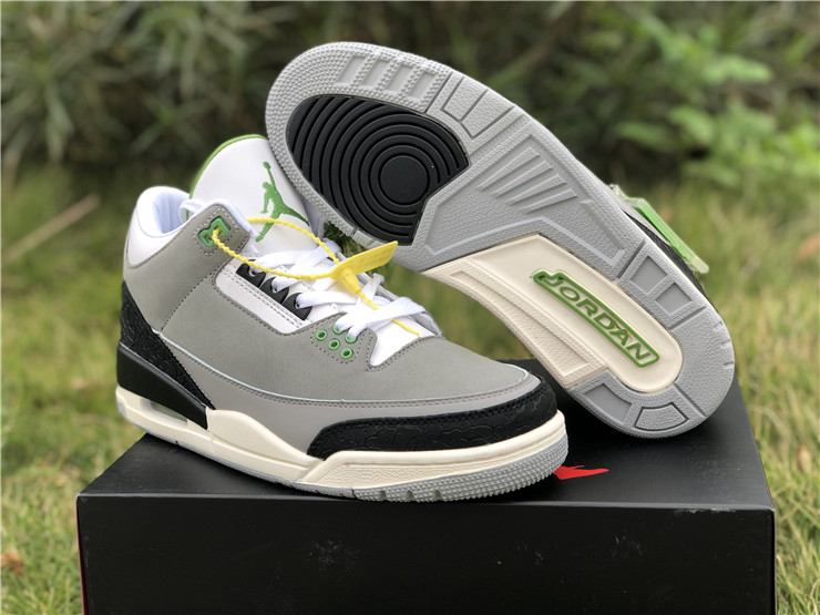 jordan 3 tinker chlorophyll basketball shoes