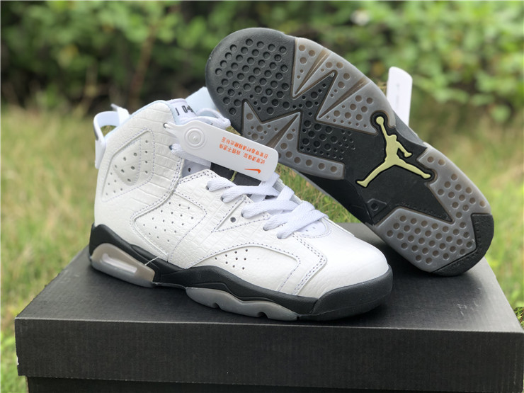 jordan 6 retro gs alligator shoes