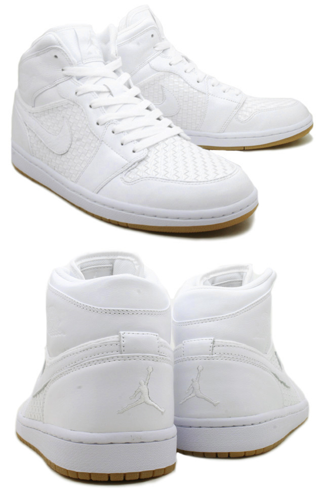 Retro Jordan 1 High Premier White Metallic Platinum Shoes