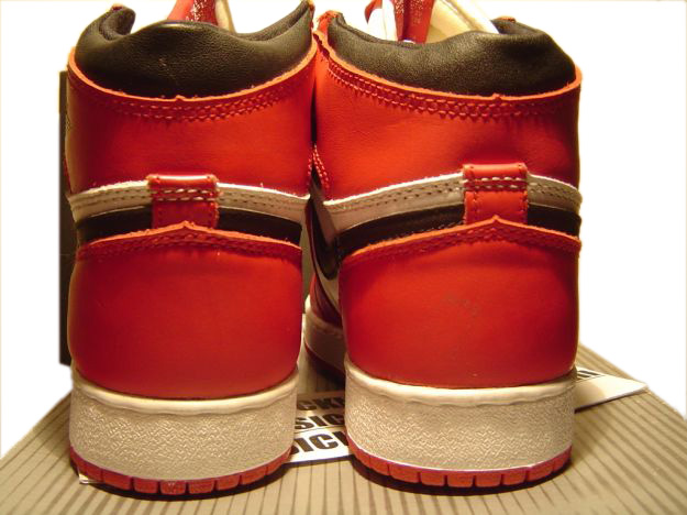 Retro Jordan 1 1994 White Black Red Shoes - Click Image to Close