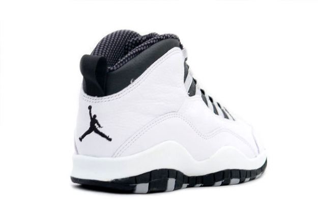 cheap jordan 10 steels white black light steel grey shoes - Click Image to Close