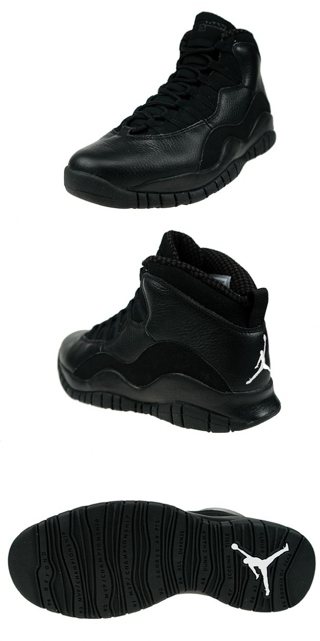 cheap jordan retro 10 all black shoes - Click Image to Close