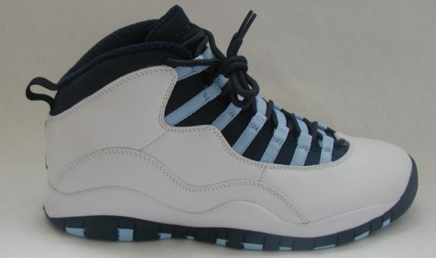 cheap jordan 10 ice blue white obsidian ice blue varsity red shoes