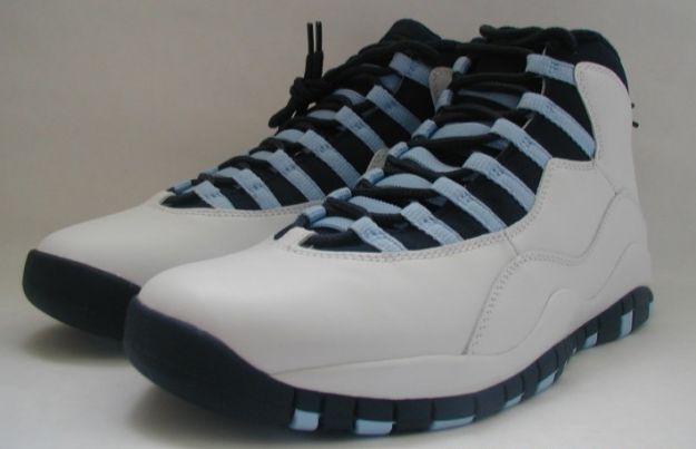 cheap jordan 10 ice blue white obsidian ice blue varsity red shoes - Click Image to Close