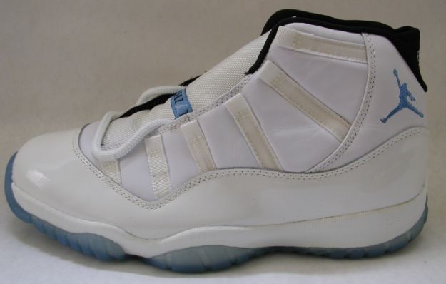 original jordan 11 columbia white blue black shoes - Click Image to Close