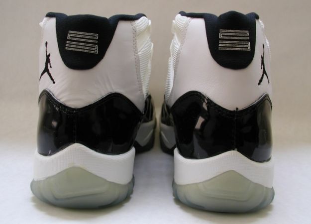 original jordan 11 concord white black dark shoes