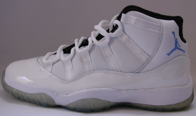 original jordan 11 columbia all stars white columbia blue black - Click Image to Close