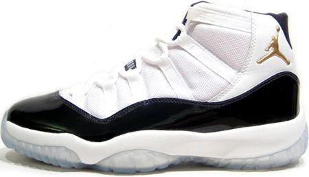 original jordan 11 defining moments package dmp white metallic gold black - Click Image to Close