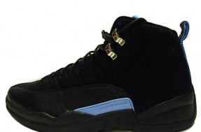 original jordan 12 black white university blue shoes - Click Image to Close