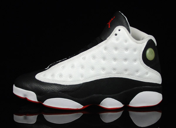 discount authentic air jordan 13 white true red black shoes - Click Image to Close