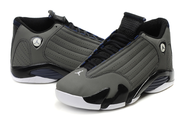 air jordan 14 grey white shoes - Click Image to Close