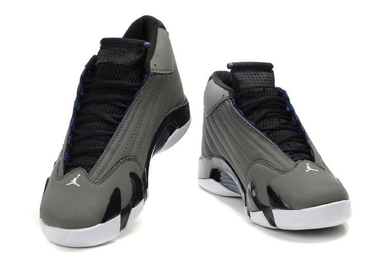 air jordan 14 grey white shoes - Click Image to Close