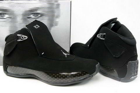 air jordan 18 all black shoes - Click Image to Close