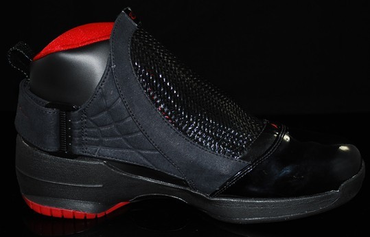 Air Jordan 19 Black Chrome Varsity Red Countdown Package Shoes - Click Image to Close