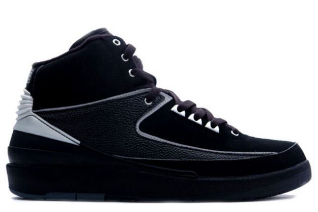 Original Jordan 2 Retro Black Chrome Shoes - Click Image to Close