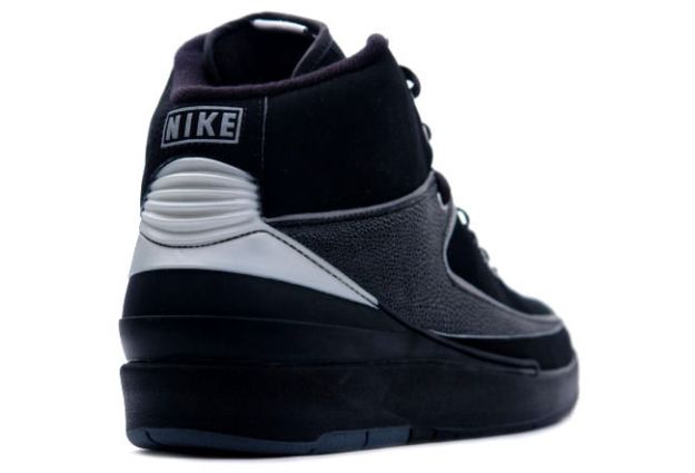 Original Jordan 2 Retro Black Chrome Shoes - Click Image to Close
