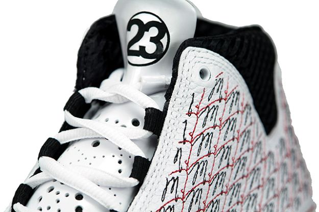 air jordan 23 all stars white black varsity red shoes - Click Image to Close