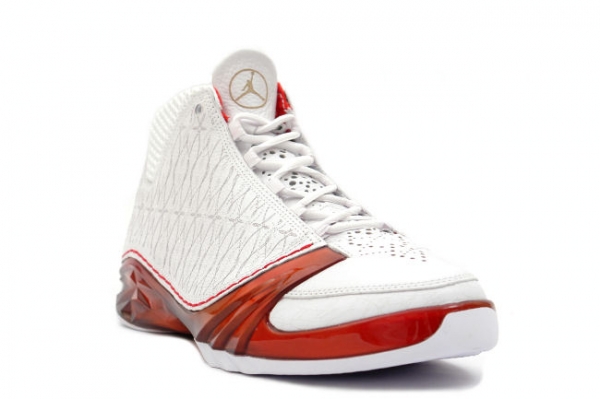 air jordan 23 white varsity red metallic silver shoes - Click Image to Close