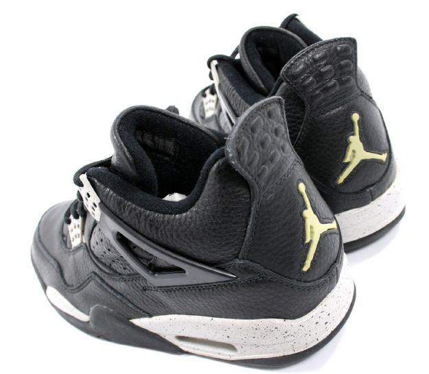 cheap authentic jordan 4 1999 black black cool grey shoes - Click Image to Close