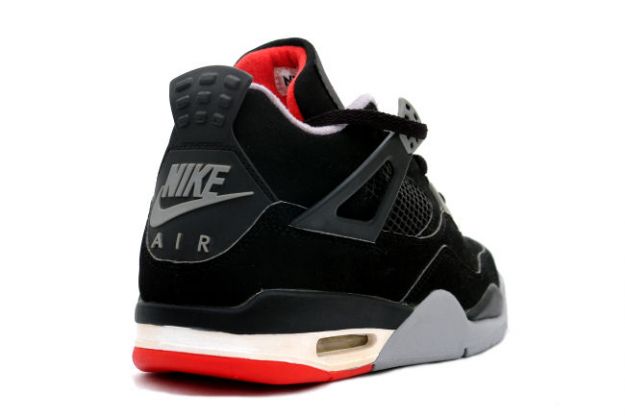 cheap authentic jordan 4 1999 black cement grey shoes