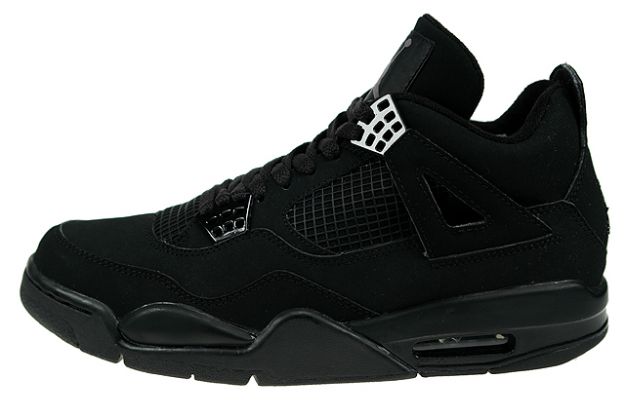 cheap authentic jordan 4 black cat light graphite shoes