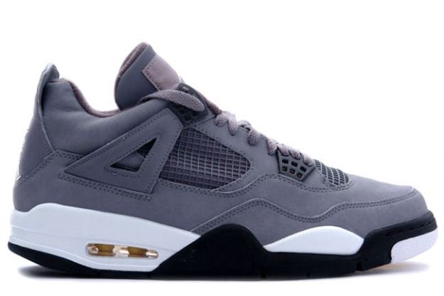 cheap authentic jordan 4 cool grey chrome dark charcoal varsity maize shoes - Click Image to Close