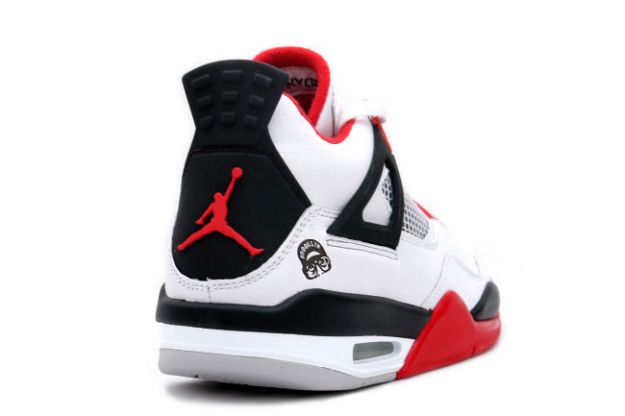 cheap authentic jordan 4 mars blackmon white varsity red black shoes - Click Image to Close