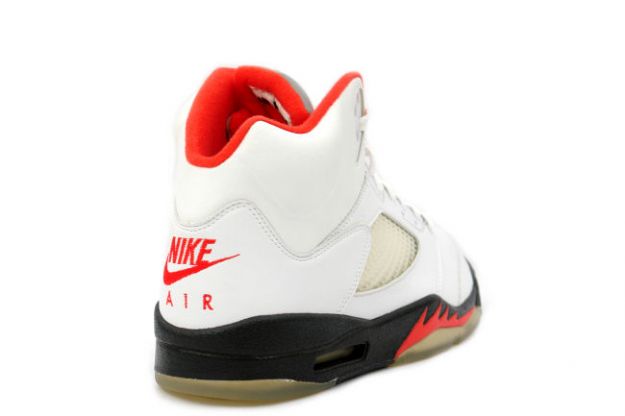 cheap and comfortable jordan 5 fire red white black fire red shoes - Click Image to Close