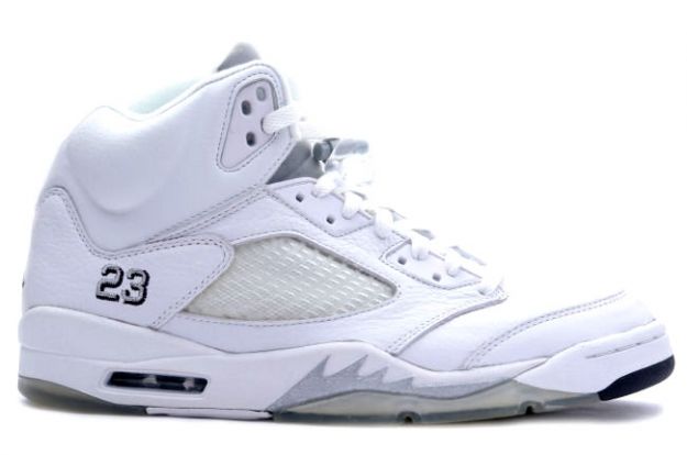 cheap and comfortable jordan 5 white metallic silver black shoes - Click Image to Close