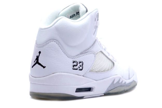 cheap and comfortable jordan 5 white metallic silver black shoes - Click Image to Close