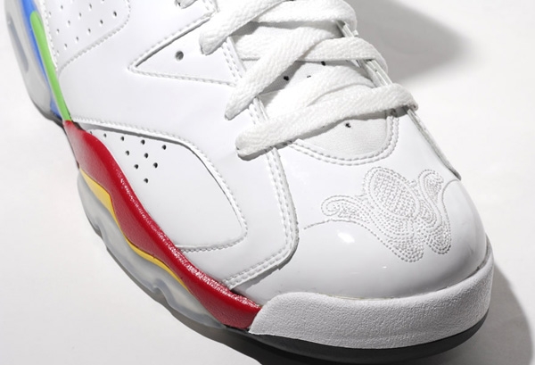 Hot-sale Air Jordan 6 Olympics Colors White Shoes