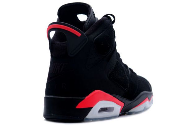 cheap air jordan 6 black deep infrared shoes