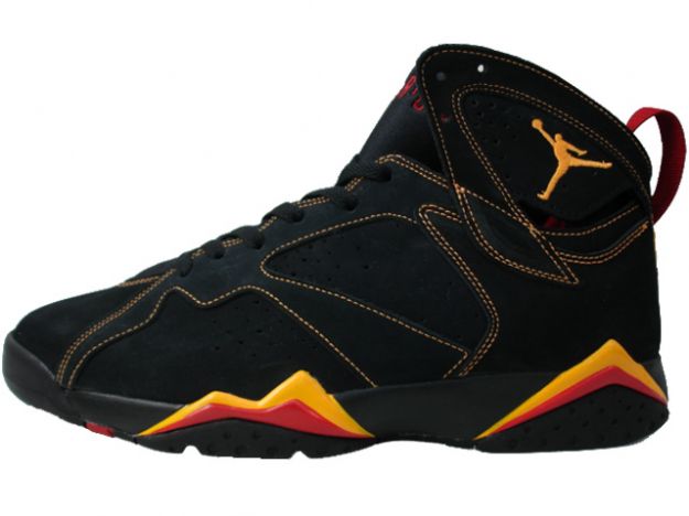 air jordan 7 retro black citrus varsity red shoes - Click Image to Close