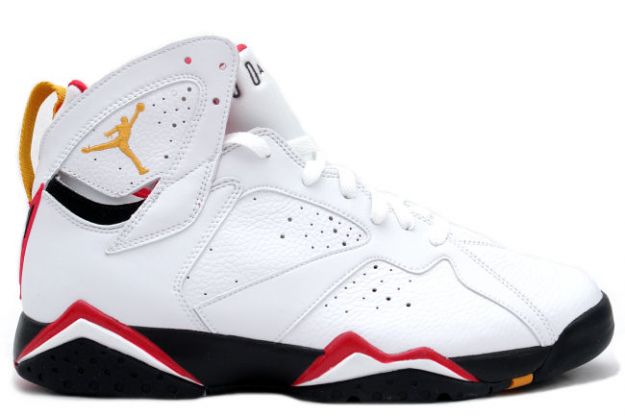 air jordan 7 retro cardinals white black cardinal red bronze shoes - Click Image to Close