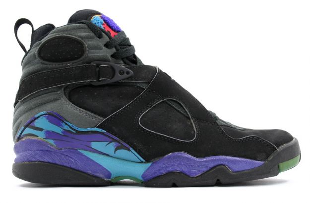 popular jordan 8 aquas black bright concord aqua tone shoes