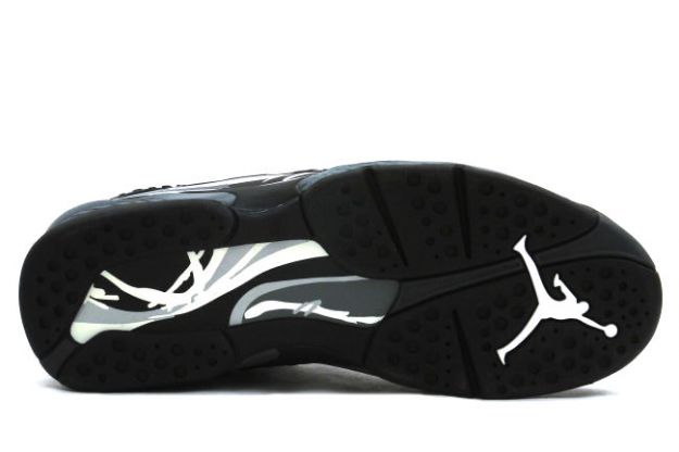 Air Jordan 8 Retro black chrome shoes - Click Image to Close