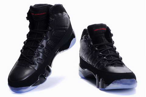 air jordan 9 retro all black shoes