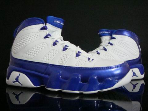 air jordan 9 retro white blue shoes - Click Image to Close